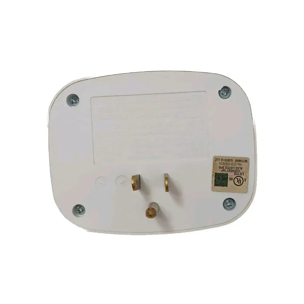 iHome 3 Outlet Smart Surge Protector IVORY 3 Prong Ivory Office Home Work Works!